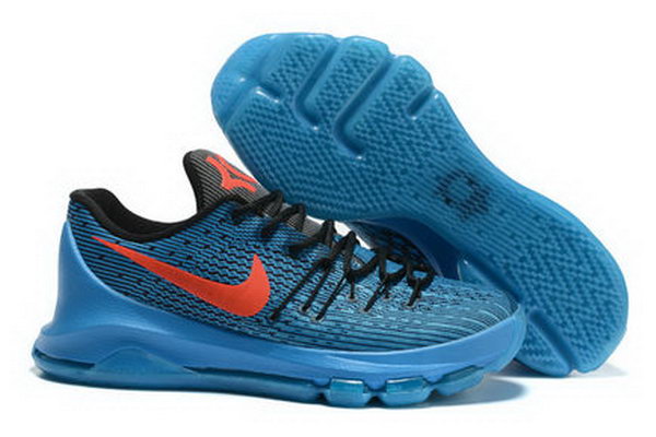 Nike Kevin Durant Kd Viii(8) Blue Black Orange Sneakers Factory Store